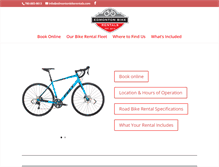 Tablet Screenshot of edmontonbikerentals.com